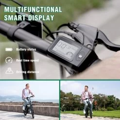 Hitway BK5 Elektrische Fiets | Opvouwbare E-bike | 16 Inch | Hitway BK5 250W Motor | Zwart -Extreem Snel Rijden 1200x1200 141