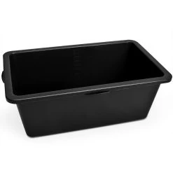 Monzana Fietskar Aanhanger - Met 90L Kunststof Kuip Koppeling – Zwart -Extreem Snel Rijden 1200x1200 1439