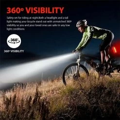 Merkloos Fietsverlichting Usb Oplaadbaar - LED - Lampen Set - Voor & Achter - Mountainbike - Racefiets - Fiets 12 Merkloos Fietsverlichting Usb Oplaadbaar - LED - Lampen Set - Voor & Achter - Mountainbike - Racefiets - Fiets -Extreem Snel Rijden 1200x1200 1492