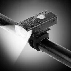 Merkloos LED Fietsverlichting Set - Fietslamp USB Oplaadbaar - Fietslampjes Voorlicht & Achterlicht - Nederlandse Handleiding - Waterdicht – Zwart -Extreem Snel Rijden 1200x1200 1503