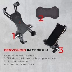 Telefoonhouder Fiets - Smartphone Telefoon Houder - Ook Voor Scooter/motor - Automatische Klikbevestiging - Universeel - 360 Graden Verstelbaar - Handsfree 17 Telefoonhouder Fiets - Smartphone Telefoon Houder - Ook Voor Scooter/motor - Automatische Klikbevestiging - Universeel - 360 Graden Verstelbaar - Handsfree -Extreem Snel Rijden 1200x1200 1533
