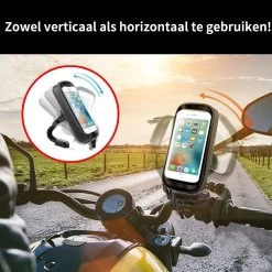 Universele Motorhouder | Spiegelmontagestandaard | Stuur Telefoon Houder | Scooter | Activa | Fiets | Motor | Tot 6.7 Inch -Extreem Snel Rijden 1200x1200 1543