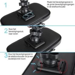 Universele Motorhouder | Spiegelmontagestandaard | Stuur Telefoon Houder | Scooter | Activa | Fiets | Motor | Tot 6.7 Inch -Extreem Snel Rijden 1200x1200 1544