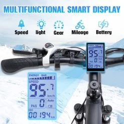 Hitway Elektrische Fiets Off-Road | Electric Mountain Bike | E-bike | 250W Motor | 26 Inch | Zwart 13 Hitway Elektrische Fiets Off-Road | Electric Mountain Bike | E-bike | 250W Motor | 26 Inch | Zwart -Extreem Snel Rijden 1200x1200 155