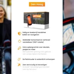 R2B® Telefoonhouder Fiets Waterdicht Met 360 Graden Rotatie - Ook Voor Scooter & Motor - Gsm Houder - Model Den Haag - Zwart/Rood - Accessoires - Fietshouder Smartphone Mobiel 20 R2B® Telefoonhouder Fiets Waterdicht Met 360 Graden Rotatie - Ook Voor Scooter & Motor - Gsm Houder - Model Den Haag - Zwart/Rood - Accessoires - Fietshouder Smartphone Mobiel -Extreem Snel Rijden 1200x1200 1555