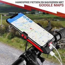Universele Telefoonhouder Fiets Smartphonehouder - Met Verlichting, Fietsbel En Powerbank -Extreem Snel Rijden 1200x1200 1568