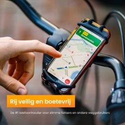 R2B® Telefoonhouder Fiets Met 360 Graden Rotatie - Gsm Houder - Accessoires - Model Rotterdam -Extreem Snel Rijden 1200x1200 1583