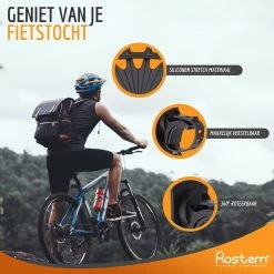 Rostem® Mobiele Telefoonhouder Voor Fiets / Motor - Universele Fitting - 360 Graden Draaien -Extreem Snel Rijden 1200x1200 1593
