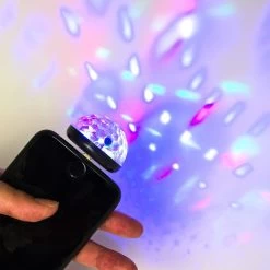 Kikkerland Discolamp - IPhone - Via De Lightning Connector Van Je Telefoon - Zwart -Extreem Snel Rijden 1200x1200 1602