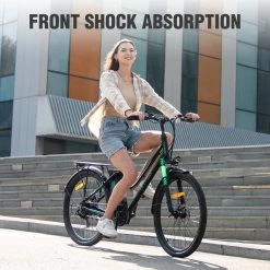 HITWAY Elektrische Fiets, 26 Inch, 250 W Motor, Li-batterij 36 V/11,2 Ah Ebike, Shimano 7 Versnellingen, Tot 35-90 Km -Extreem Snel Rijden 1200x1200 169