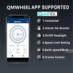 Kick&Move - Elektrische Step - E Scooter - Anti Lek Banden - 32 Km/u - App - LED Verlichting - Cruise Control - Schokbestendige Wielen - Anti Diefstal Optie 39 Kick&Move - Elektrische Step - E Scooter - Anti Lek Banden - 32 Km/u - App - LED Verlichting - Cruise Control - Schokbestendige Wielen - Anti Diefstal Optie -Extreem Snel Rijden 1200x1200 189