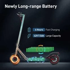 Comfort Inz E9 PRO - Elektrische Opvouwbare Step - E Scooter - 500W - IOS Android APP Max. 31km/h -Extreem Snel Rijden 1200x1200 191