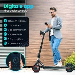 Stay-on M365 Go - Elektrische Step Voor Volwassenen & Kinderen - Snelheid 31 Km/u En 25/30 Km Actieradius - Met App & Nederlandse Handleiding! -Extreem Snel Rijden 1200x1200 204