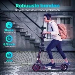 Stay-on Aovo M365 Pro | Elektrische Step | 350w |10.5ah! |31km/h! | Bereik 30/35km | Met APP & Nederlandse Handleiding! -Extreem Snel Rijden 1200x1200 223