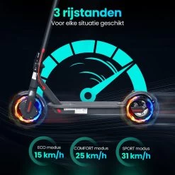 Stay-on Aovo M365 Pro | Elektrische Step | 350w |10.5ah! |31km/h! | Bereik 30/35km | Met APP & Nederlandse Handleiding! -Extreem Snel Rijden 1200x1200 224