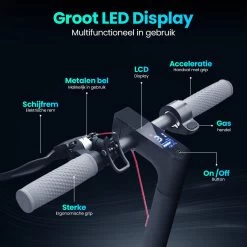 Stay-on Aovo M365 Pro | Elektrische Step | 350w |10.5ah! |31km/h! | Bereik 30/35km | Met APP & Nederlandse Handleiding! -Extreem Snel Rijden 1200x1200 230