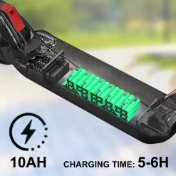 Elektrische Step RCB R10X – Electric Scooter – Opvouwbare E-step – 10 Inch - 11,4Ah – Max 25 Km/u – Max 130 Kg – Met App & Nederlandse Handleiding -Extreem Snel Rijden 1200x1200 261