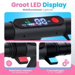 Stay-on Kes 1 Roze - Elektrische Step Voor Kinderen Met Bluetooth Speaker En Led Color Lights - Met Nederlandse Handleiding -Extreem Snel Rijden 1200x1200 263