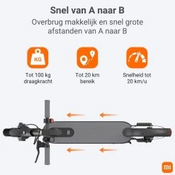 Elektrische Step Xiaomi Essential 5100 MAh 250W 38 Elektrische Step Xiaomi Essential 5100 MAh 250W -Extreem Snel Rijden 1200x1200 282