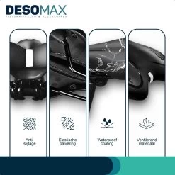 Fietszadel Voor Dames En Heren DesoMax Sport Comfortabel Gel Zadel - Unisex - Sport Design - Zwart - MTB En Race Geschikt. -Extreem Snel Rijden 1200x1200 304