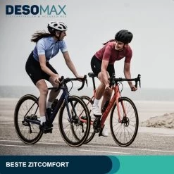 Fietszadel Voor Dames En Heren DesoMax Sport Comfortabel Gel Zadel - Unisex - Sport Design - Zwart - MTB En Race Geschikt. -Extreem Snel Rijden 1200x1200 305