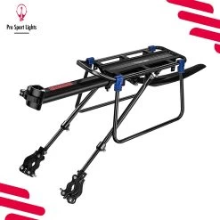 Mountainbike Bagagedrager En Spatbord - Fiets Rek Achter Met QR - Pro Sport Lights - MTB/ Racefiets Fietszadeldrager -Extreem Snel Rijden 1200x1200 340