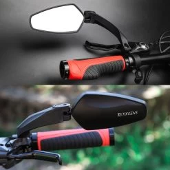 TIKKENS® Fietsspiegel Links - Verstelbaar - Fiets Spiegel Geschikt Voor E-bike, Speed-pedelec -Extreem Snel Rijden 1200x1200 373