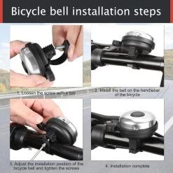 Zacro 2 Pack Fietsspiegel Ebike- Fietsbel- Veiligheidsspiegel- 360° Verstelbare En Draaibare Fietsspiegel– Universeel- Zwart -Extreem Snel Rijden 1200x1200 392