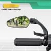 Merkloos Fietsspiegel + Reflectiestrip - Links - E-bike - Verstelbaar 360 Graden - Zwart -Extreem Snel Rijden 1200x1200 410