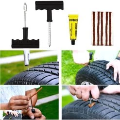 Benson Bandenreparatieset Easy Seal - Proppenset Tubeless Voor Auto - Motor - Scooter - Etc. - 9 Delig -Extreem Snel Rijden 1200x1200 498