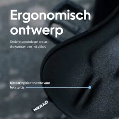 Dyken Zadelhoes Fiets Gel - Zadeldek - Universele Fietszadelhoes - Smalle Zadels - Zwart -Extreem Snel Rijden 1200x1200 629