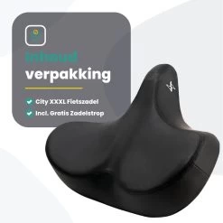 Voltano City XXXL Fietszadel – Unisex Extra Breed Fietszadel – Tegen Zadelpijn – 100% Waterdicht – Incl. Gratis Zadelstrop - Zwart 25 Voltano City XXXL Fietszadel – Unisex Extra Breed Fietszadel – Tegen Zadelpijn – 100% Waterdicht – Incl. Gratis Zadelstrop - Zwart -Extreem Snel Rijden 1200x1200 717