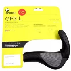 Ergon GP3 Handvatten, Zwart/grijs Diameter Large -Extreem Snel Rijden 1200x1200 750