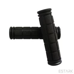 Merkloos ESTARK® - Fietshandvatten - Handvatten - Universeel - Fiets – Mountainbike – Professioneel - Grips - Extra Grip – Fietshandvaten -Handvaten - Handig Te Monteren - Anti-slip – Fietsen – Stuur – Bikegrips – Stevig - Rubber Zwart - (R-zwa) -Extreem Snel Rijden 1200x1200 755