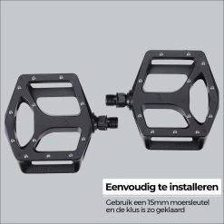 BBB Cycling MountainHigh Set Fietspedalen MTB - Platformpedalen - Antislip Mountainbike Pedalen - Mat Zwart - BPD-32 12 BBB Cycling MountainHigh Set Fietspedalen MTB - Platformpedalen - Antislip Mountainbike Pedalen - Mat Zwart - BPD-32 -Extreem Snel Rijden 1200x1200 767