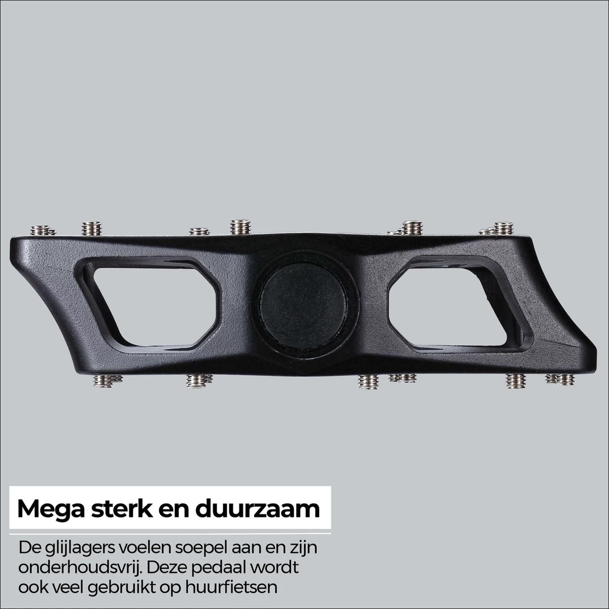 BBB Cycling MountainHigh Set Fietspedalen MTB - Platformpedalen - Antislip Mountainbike Pedalen - Mat Zwart - BPD-32 7 BBB Cycling MountainHigh Set Fietspedalen MTB - Platformpedalen - Antislip Mountainbike Pedalen - Mat Zwart - BPD-32 - Afbeelding 5