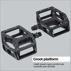 BBB Cycling MountainHigh Set Fietspedalen MTB - Platformpedalen - Antislip Mountainbike Pedalen - Mat Zwart - BPD-32 14 BBB Cycling MountainHigh Set Fietspedalen MTB - Platformpedalen - Antislip Mountainbike Pedalen - Mat Zwart - BPD-32 -Extreem Snel Rijden 1200x1200 769