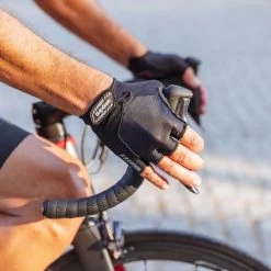 GripGrab - ProGel Padded Korte Vinger Zomer Fietshandschoenen - Zwart - Unisex - Maat XL -Extreem Snel Rijden 1200x1200 806