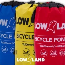 LOWLAND OUTDOOR® Fietsponcho - 100% Waterdicht (10000mm) - Ademend -Extreem Snel Rijden 1200x1200 816