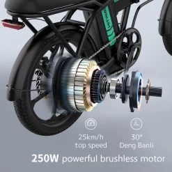 Hitway BK5 - Elektrische Fiets - E-Bike Opvouwbaar - 8,4Ah Accu- 2023 Model -Extreem Snel Rijden 1200x1200 85