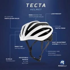 Rogelli Tecta - Fietshelm - Unisex -Extreem Snel Rijden 1200x1200 891