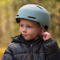 BBB Cycling Wave Kinderhelm Fiets - Fietshelm Kinderen - Sporthelm Kind - Mat Groen - Maat M - BHE-150 -Extreem Snel Rijden 1200x1200 912
