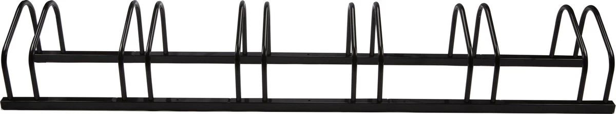 Alora Fietsenrek Voor 6 Fietsen Zwart- Met Muurbevestiging - Fietsen Rek 4 Alora Fietsenrek Voor 6 Fietsen Zwart- Met Muurbevestiging - Fietsen Rek - Afbeelding 2