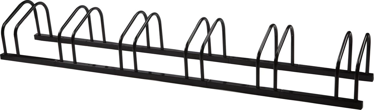 Alora Fietsenrek Voor 6 Fietsen Zwart- Met Muurbevestiging - Fietsen Rek 3 Alora Fietsenrek Voor 6 Fietsen Zwart- Met Muurbevestiging - Fietsen Rek