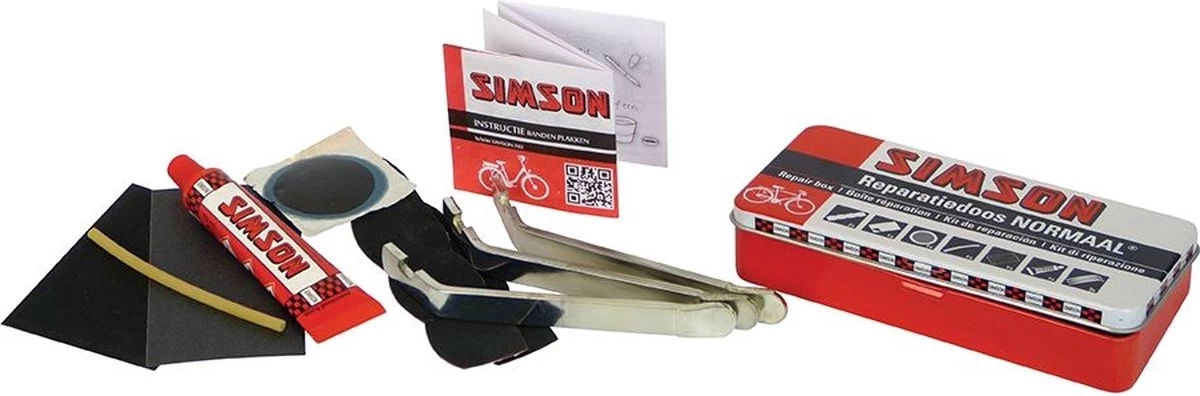 Simson Bandenreparatieset - Bandenplakset Compleet - Type Normaal T.b.v. Fiets - 7 Delig 18 Simson Bandenreparatieset - Bandenplakset Compleet - Type Normaal T.b.v. Fiets - 7 Delig - Afbeelding 16