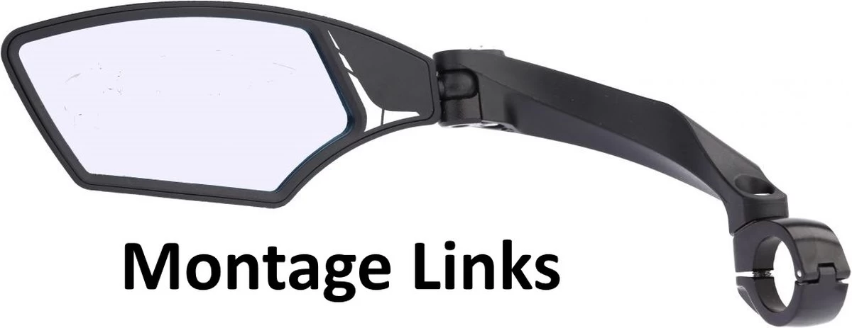 Fietsspiegel - Spiegel Mirage Links - Dimmend Glas - Multi-verstelbaar - Voor Speed-pedelec 9 Fietsspiegel - Spiegel Mirage Links - Dimmend Glas - Multi-verstelbaar - Voor Speed-pedelec - Afbeelding 7