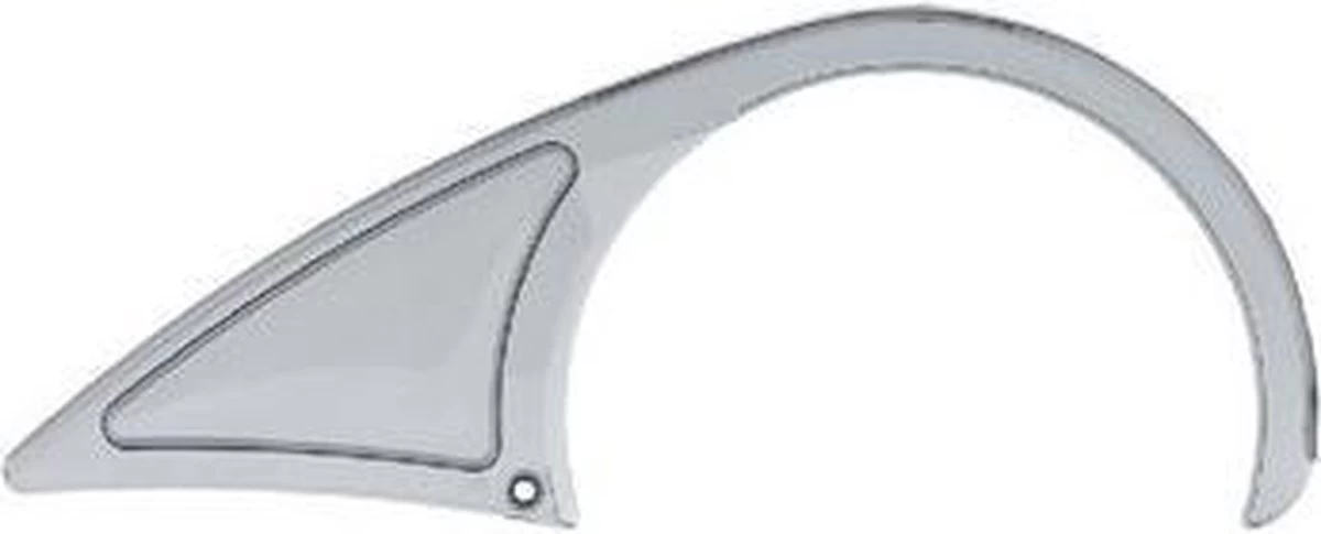 Kettingscherm Axa Scope 2 46-48T - Lichtgrijs Met Zwarte Rand (winkelverpakking) 5 Kettingscherm Axa Scope 2 46-48T - Lichtgrijs Met Zwarte Rand (winkelverpakking) - Afbeelding 3