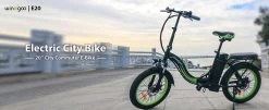 Merkloos Windgoo E20 Urban- Elektrische Fiets - E-bike - 20Inch - 12.5Ah - APP - Fat Tire - 7 Speed Shimano -Extreem Snel Rijden 1200x492