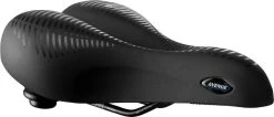 Selle Royal Avenue Moderate 8467 - Fietszadel - Gel - Zwart -Extreem Snel Rijden 1200x515