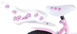 Volare Rose Kinderfiets - Meisjes - 14 Inch - Roze Wit - 95% Afgemonteerd -Extreem Snel Rijden 1200x528 1